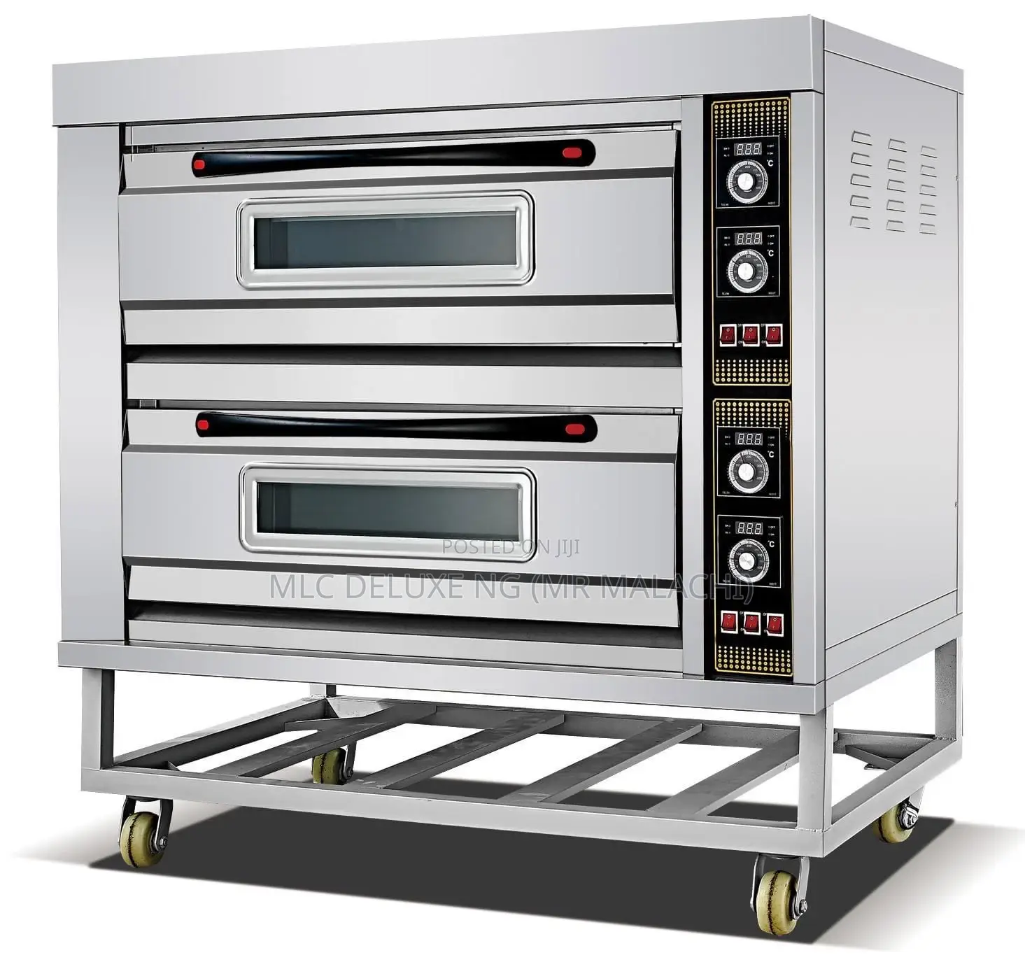 24 Family Loaves Electric 4 Trays Oven With Under Shelf
