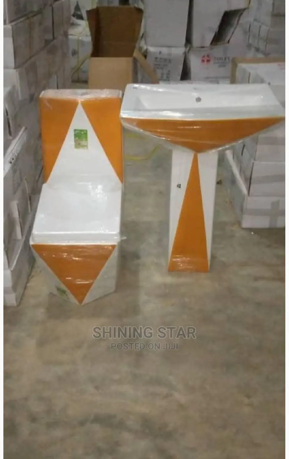 Eco Diamond 2 Toilet Set With Basin