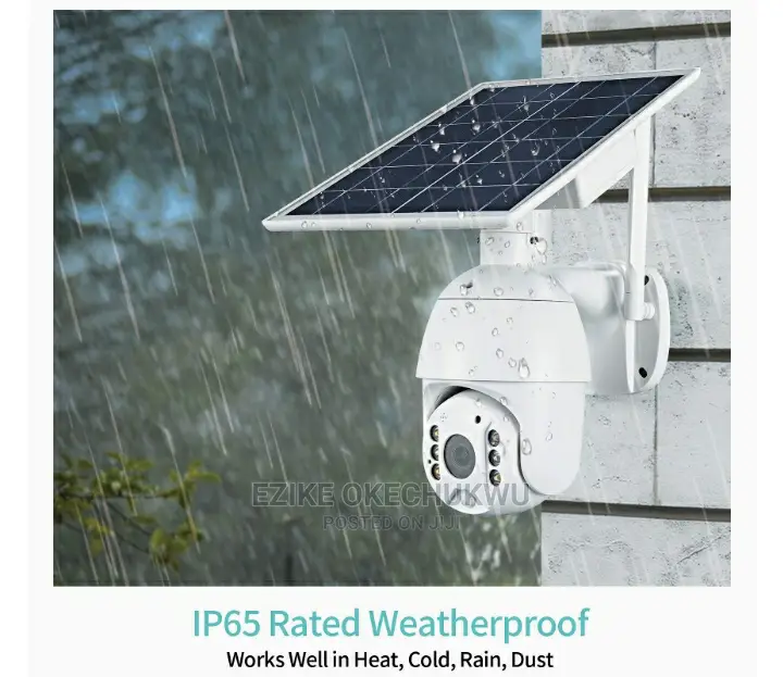 Wireless Camera 4 Outdoor With Solar Battery Power 4G