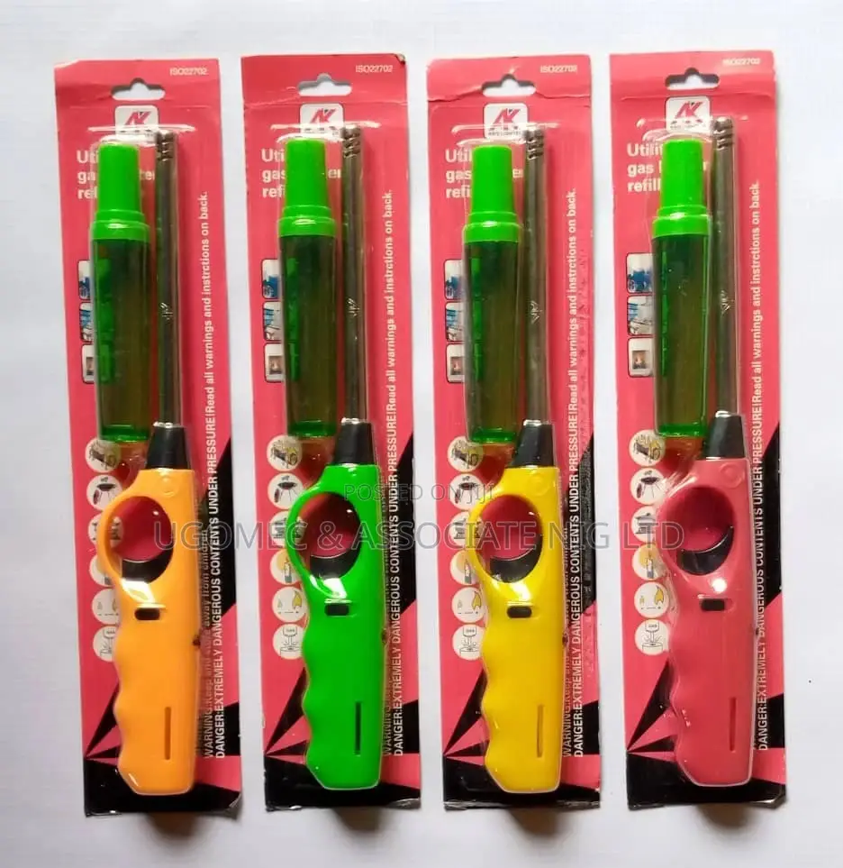Gas Lighter With Refill. By Dozen.