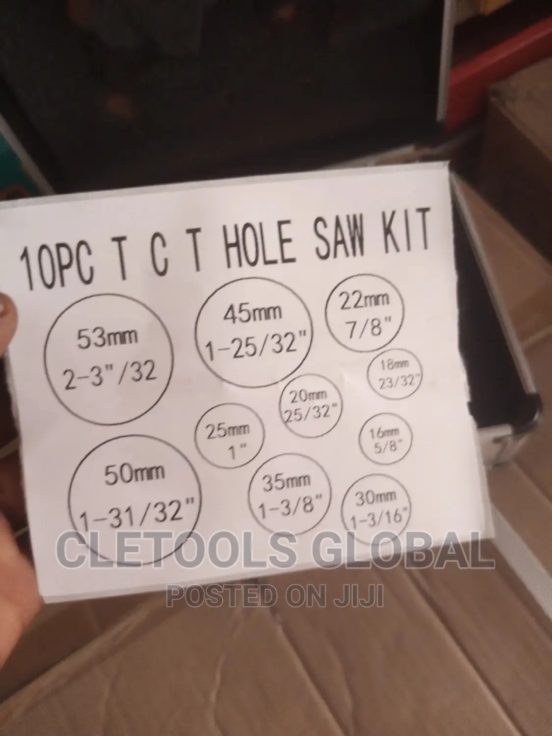 10pics T C T Hole Saw Kit