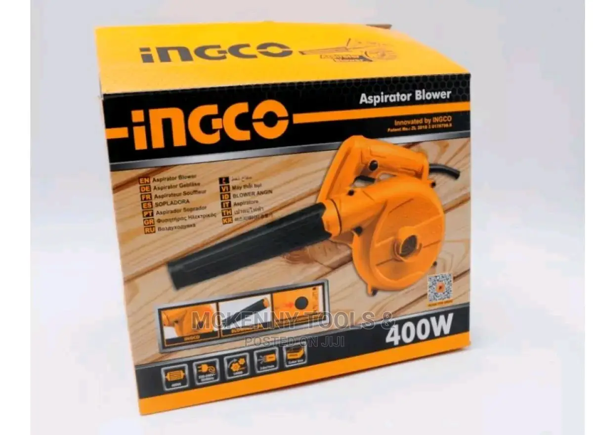 Ingco High Speed 2 in 1 Electric Blower + Vacuum 400w