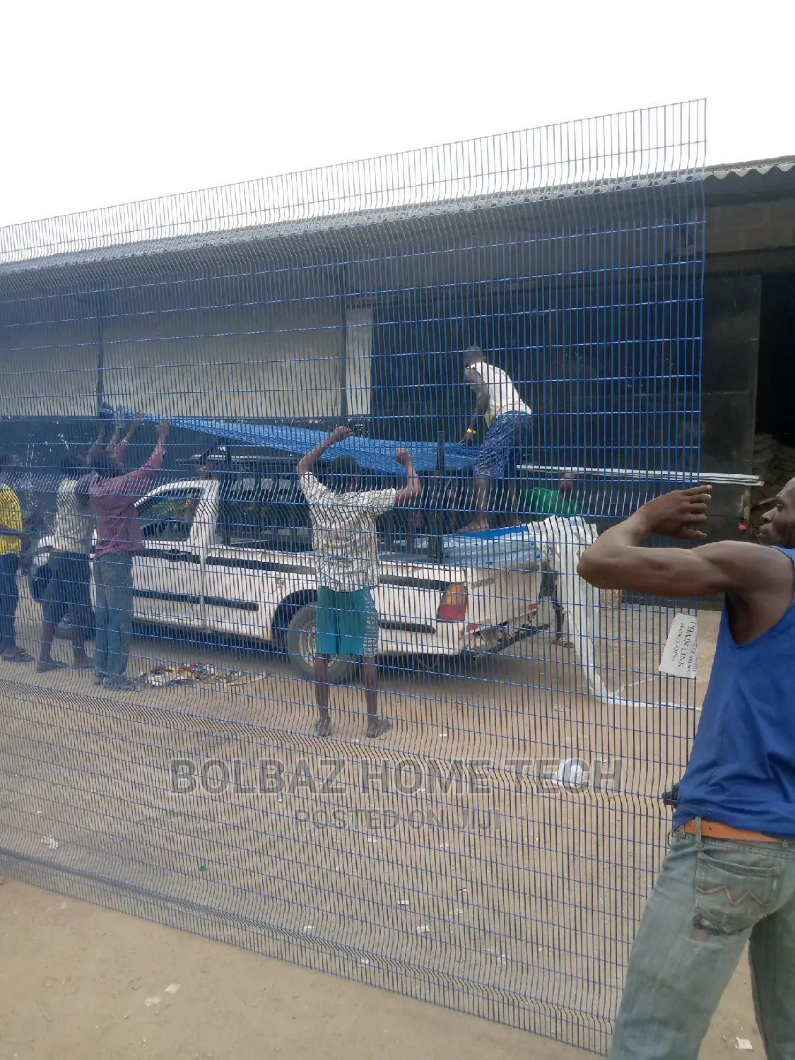 Panel Mesh Fence; Sales of Material Installation.