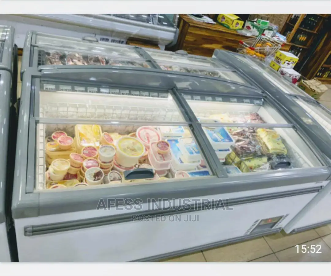 New Island Freezer Ice Cream Chiller Frozen Food Freezer