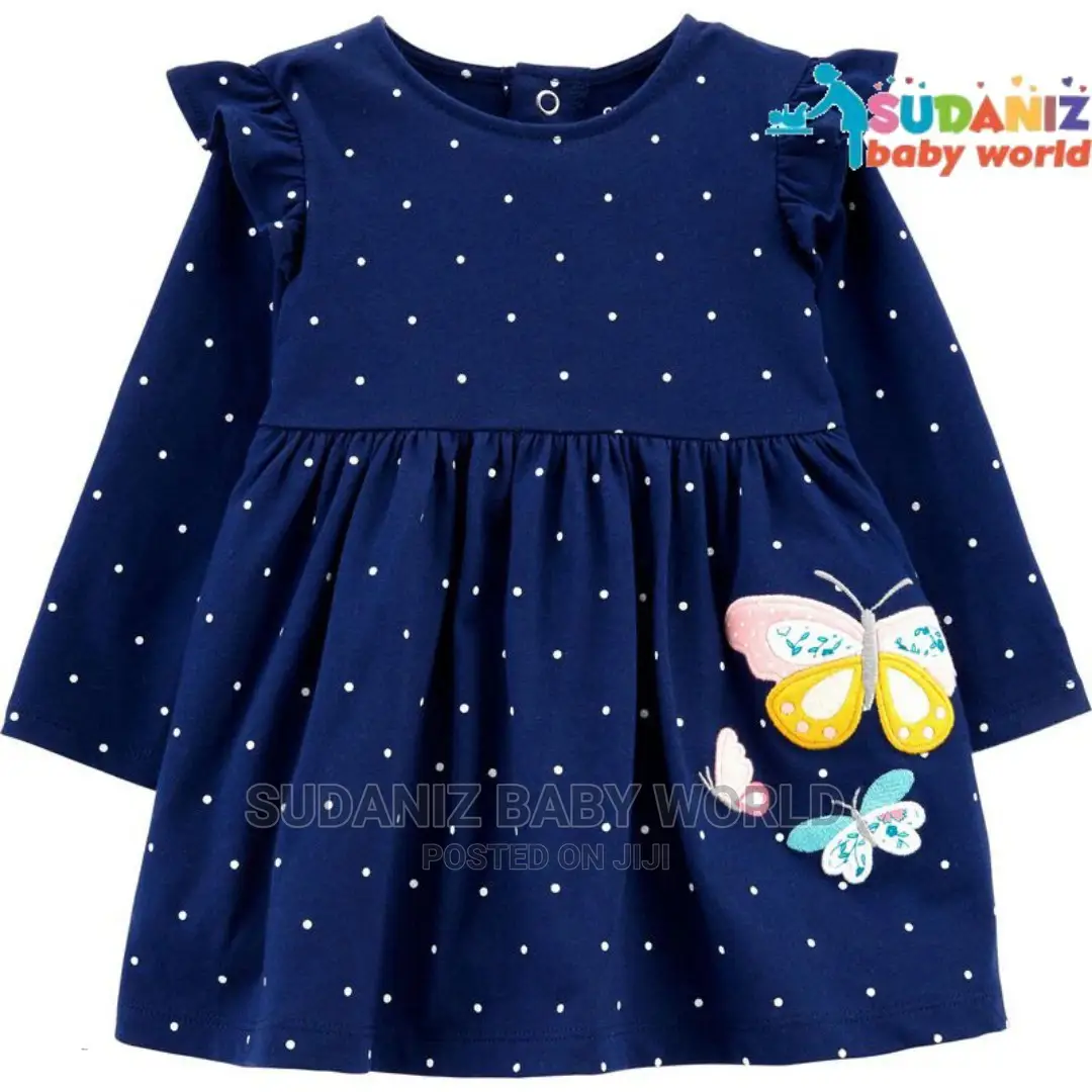 Carter's Butterfly Jersey Dress