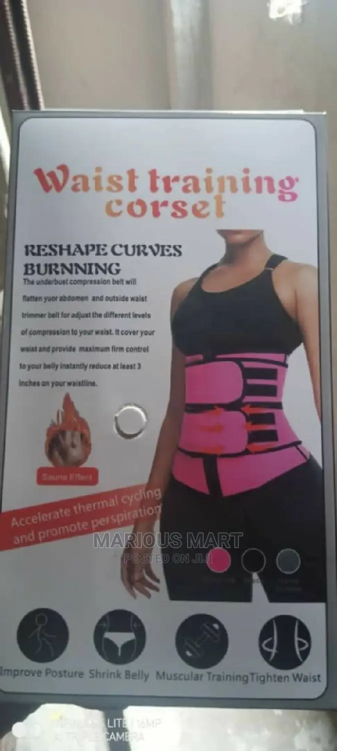 Double Belt Waist Training Corset