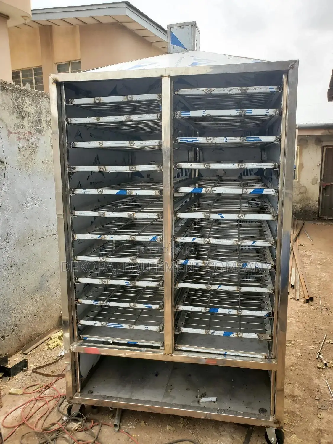 500kg Capacity Stainless Fish Oven for Intending Exporters