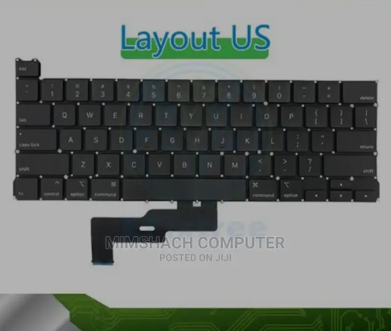 Macbook Pro 13inch A2289 Emc3456 2020 A2338 M1 Chip Keyboard