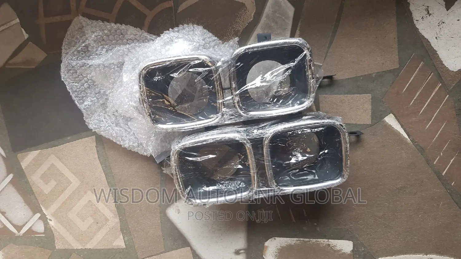 Exhaust Chrome For Toyota Land Cruiser Prado 2019 To 2021