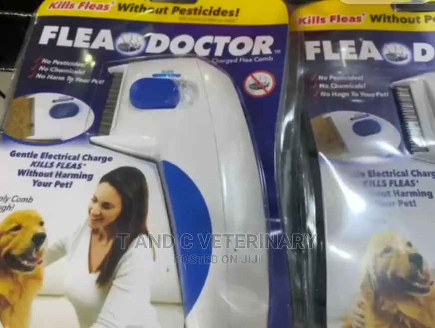 Flea Doctor Electronic Flea Comb for Dogs and Cats