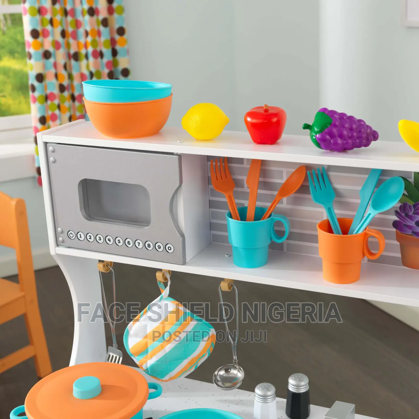 Kidkraft All Time Wooden Play Kitchen With 38 Piece Accessor
