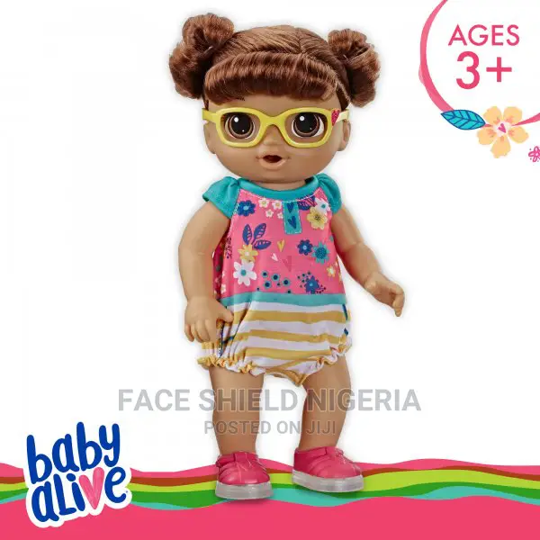 Baby Alive Step ‘N Giggle Baby Brunette Hair Doll With Light