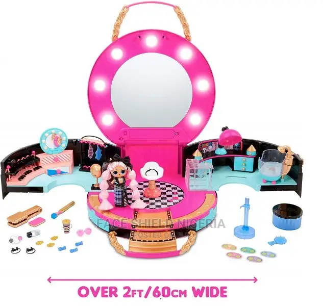 L.O.L. Surprise! Hair Salon Playset With 50 Surprises and Ex
