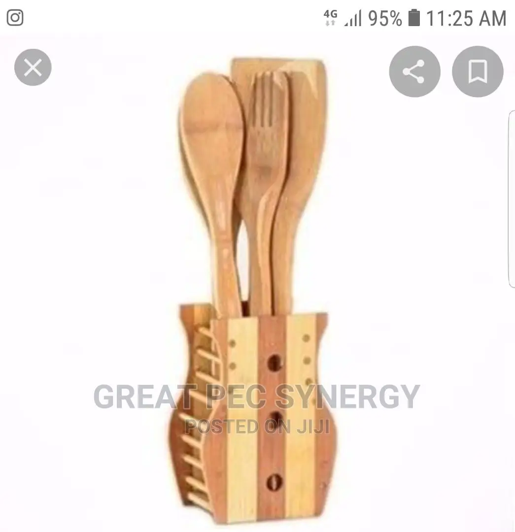 Wooden Cooking Set/Non Stick