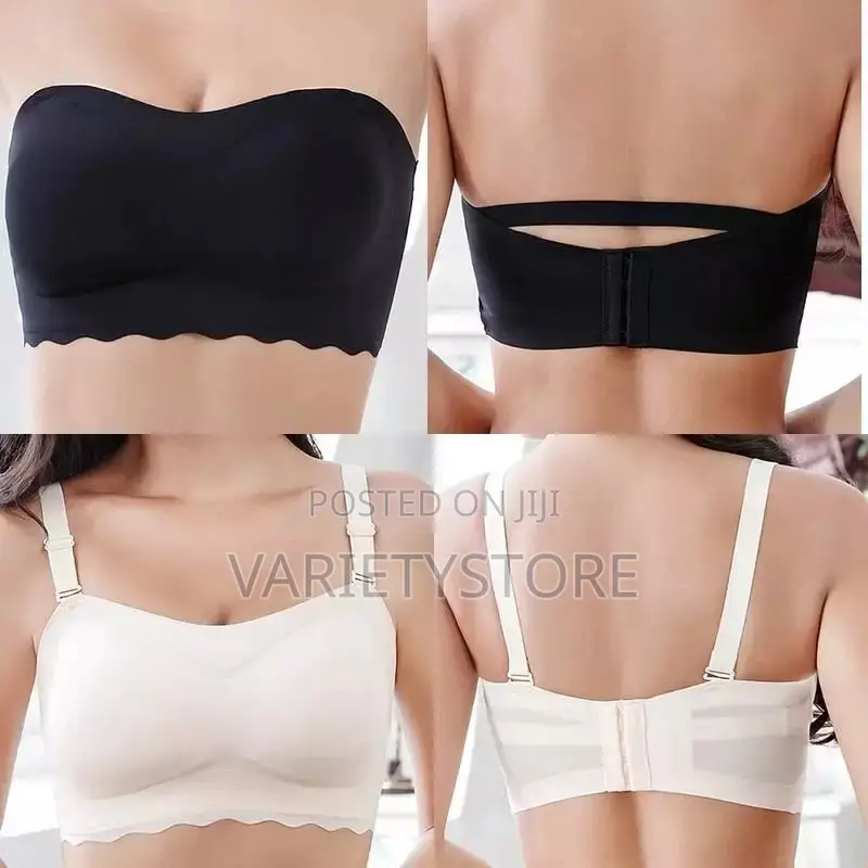 Plus Size Strapless Non-Slip Push Up Wirefree Bra Tube