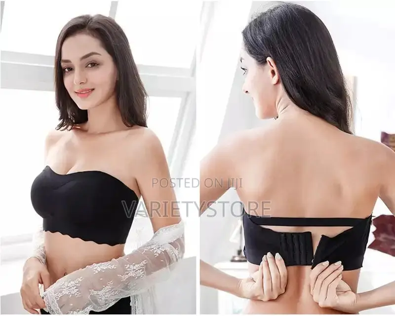Plus Size Strapless Non-Slip Push Up Wirefree Bra Tube