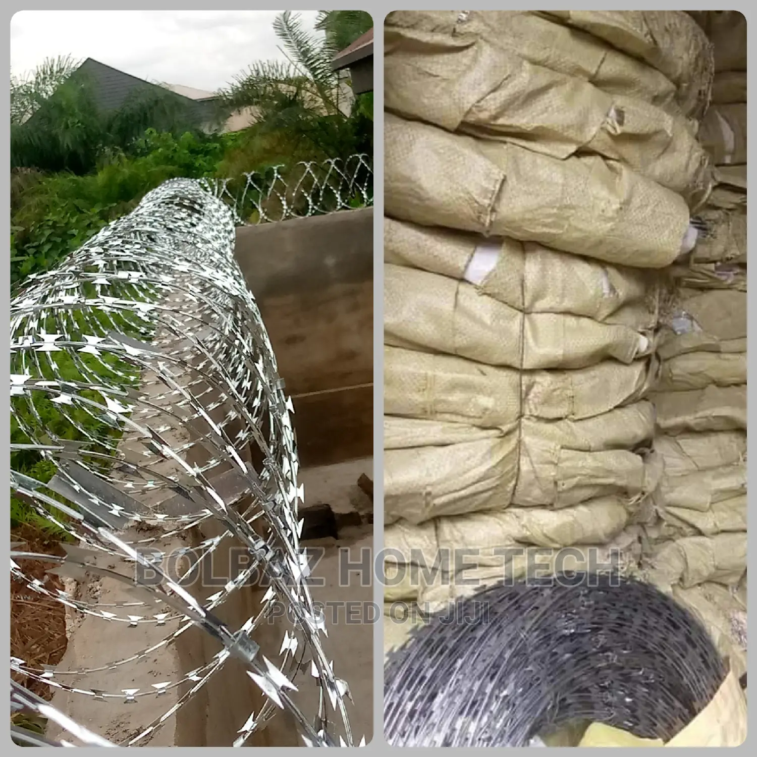 Fence Wire; Concertina Razor Wire