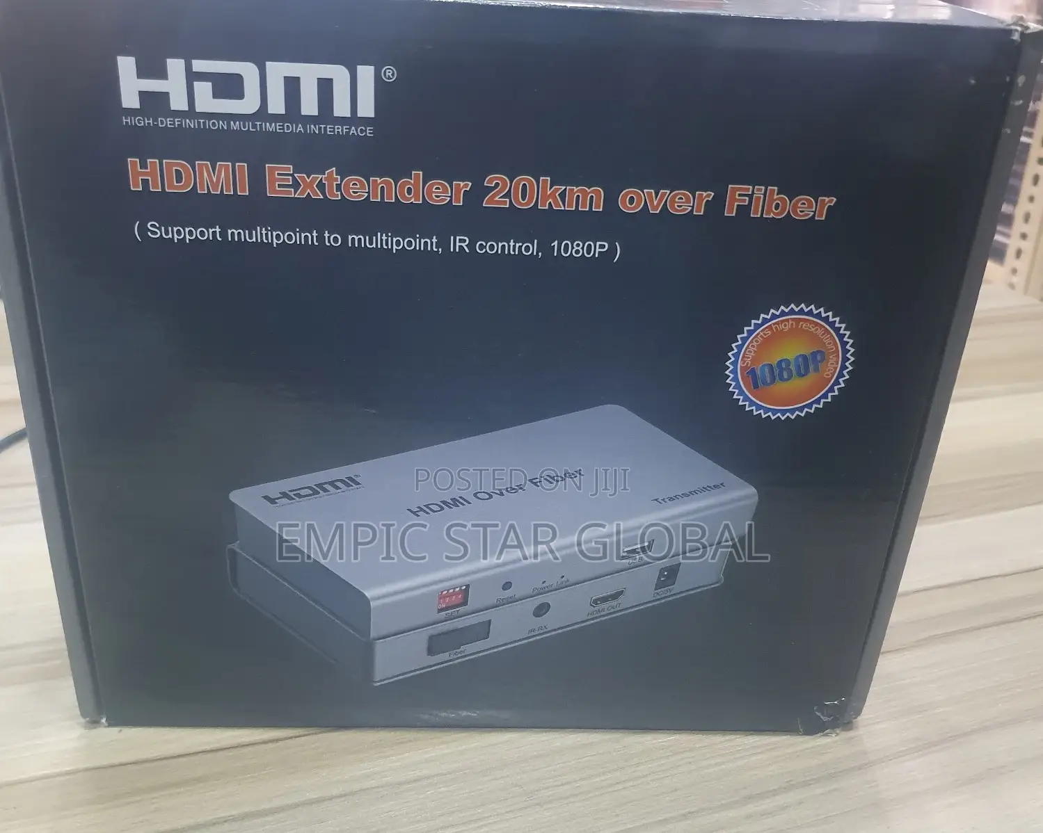 HDMI Extender Up to 20 KM Over Fiber Optic With IR Support