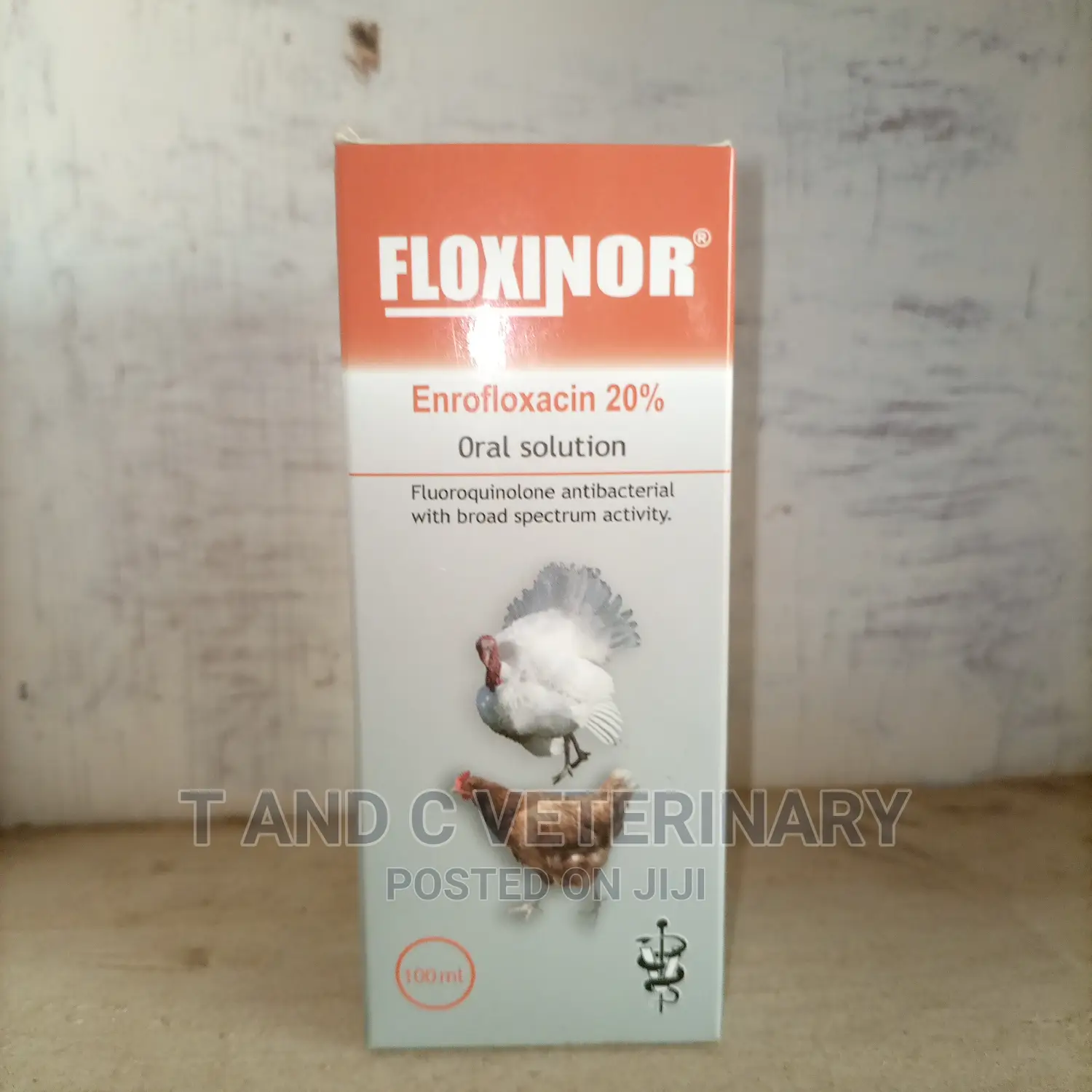 Floxinor Enrofloxacin Oral Solution For Poultry 100ml
