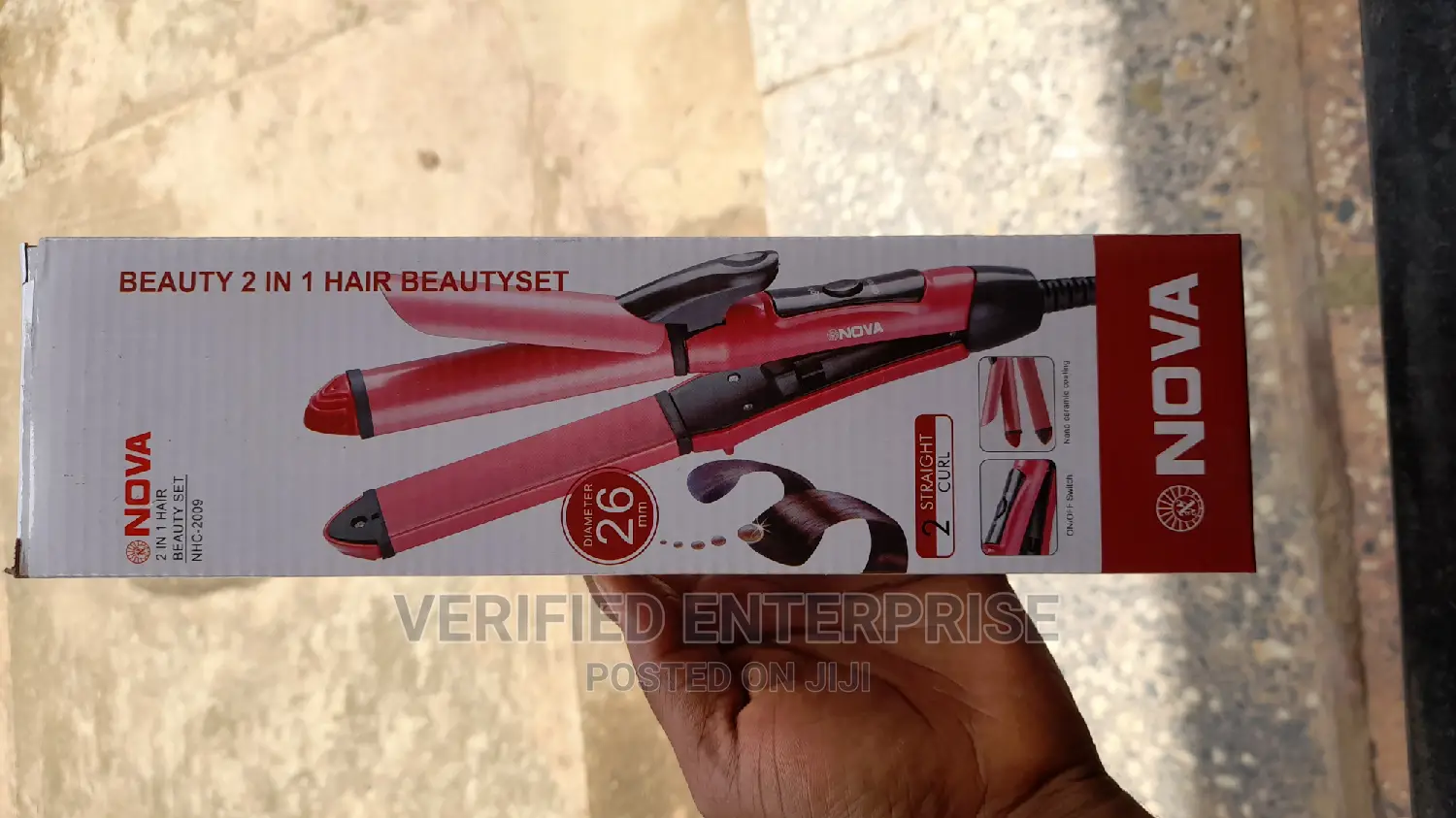 Hair Straightener and Curler