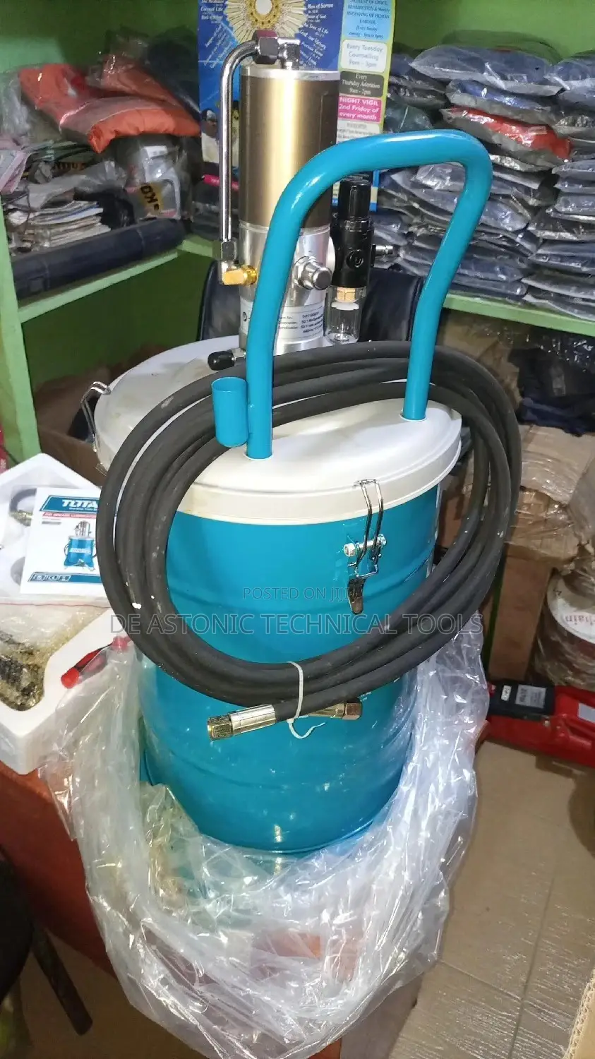 30 L Total Air Grease Bucket