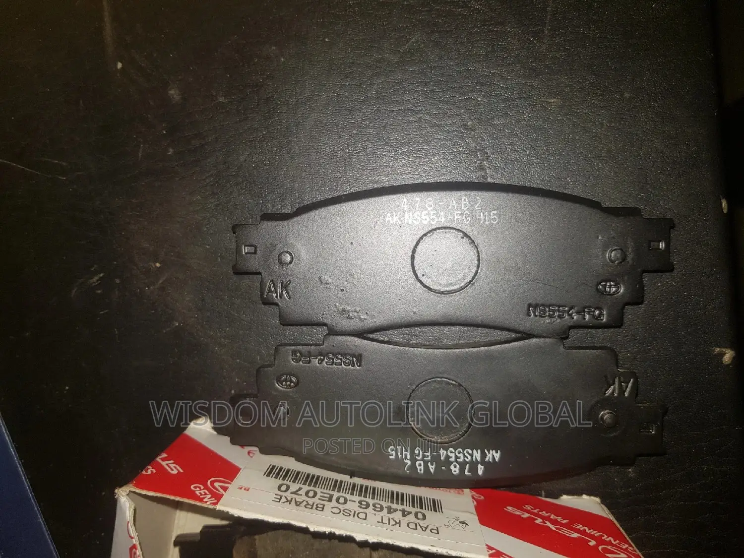 Rear Brake Pad for Lexus Rx350 2016-2021 Model Original