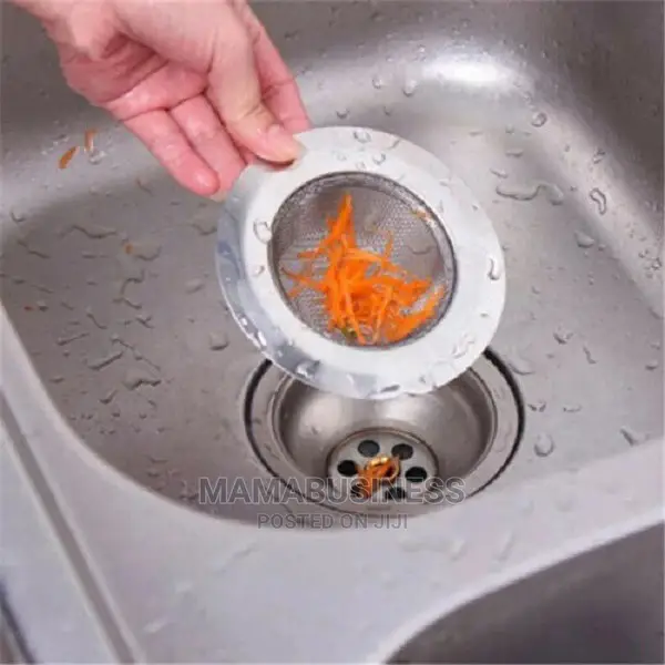 1pc Kitchen Stainless Steel Sink Strainer