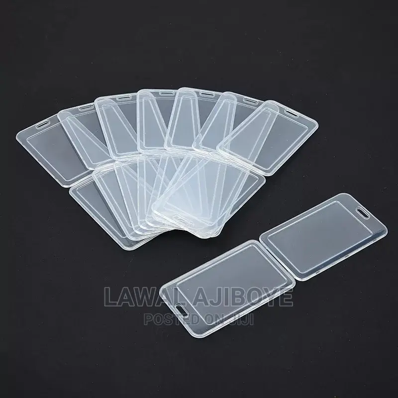 10pcs Waterproof Transparent Card Cover