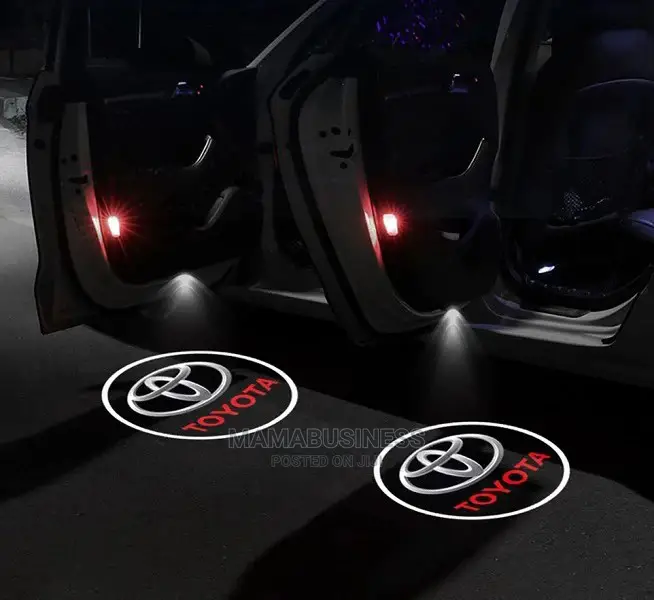 2 PCS Wireless Car Door Led Laser Projector Toyota Logo Ligh