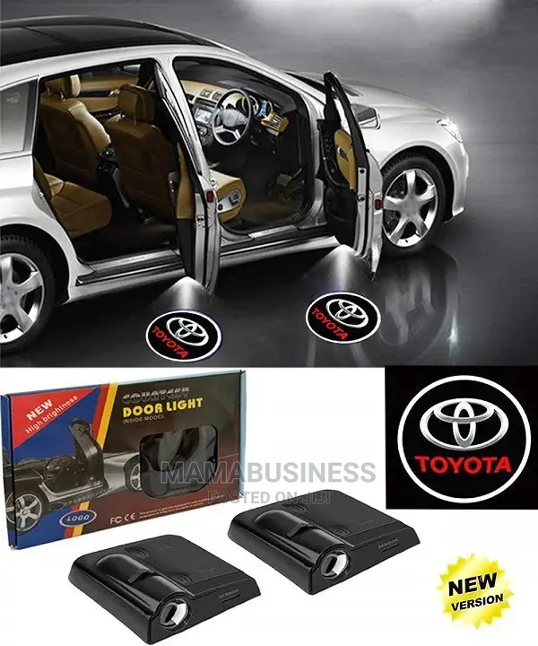 2 PCS Wireless Car Door Led Laser Projector Toyota Logo Ligh