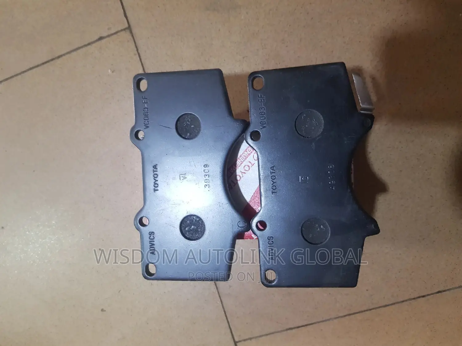 Front Brake Pads for Hilux 2017 to 2021 Original(Briscoe)