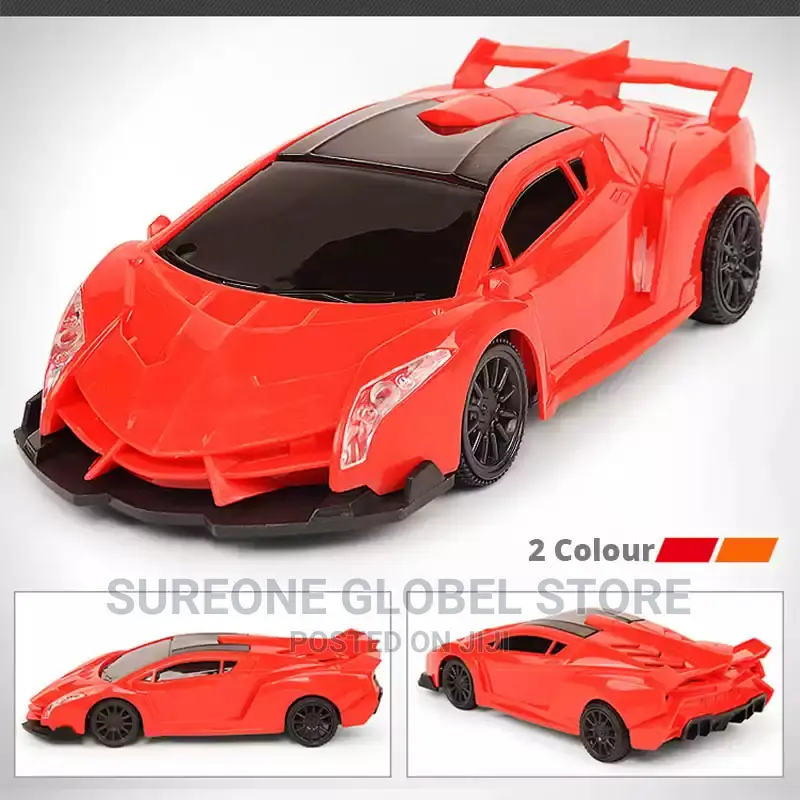 Electric Robot Sports Car
