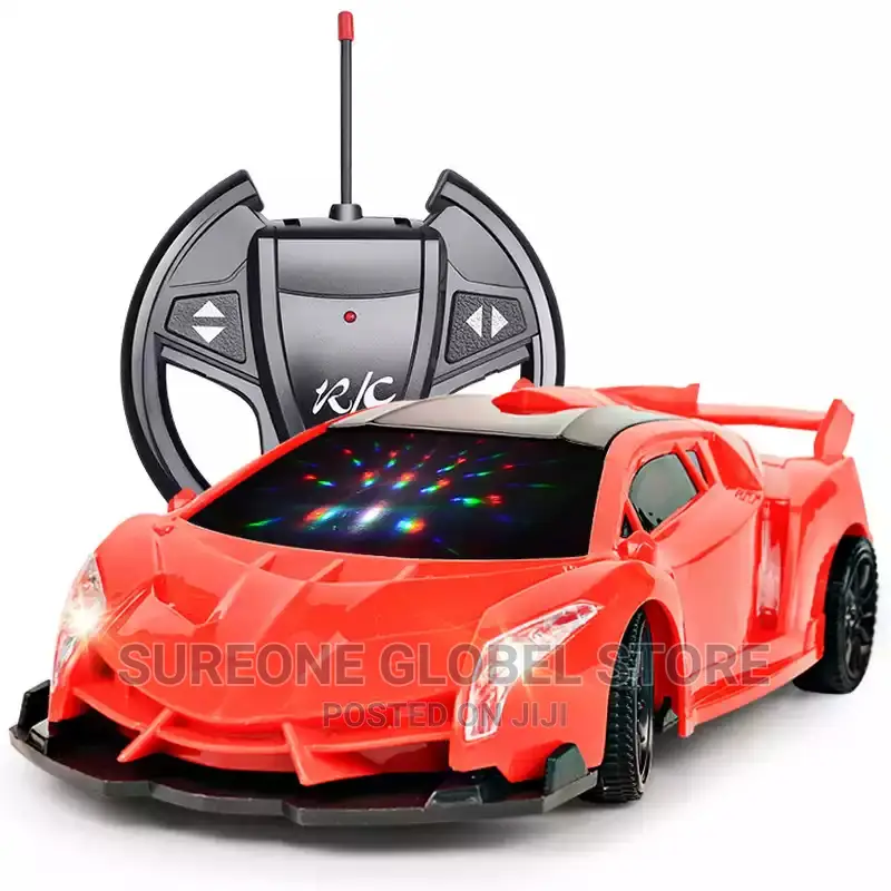 Electric Robot Sports Car