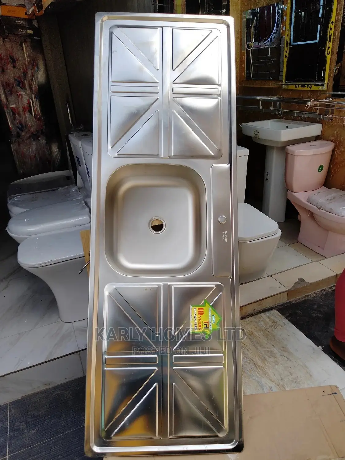 KHL Kitchen Sinks, 10 Years Warranty