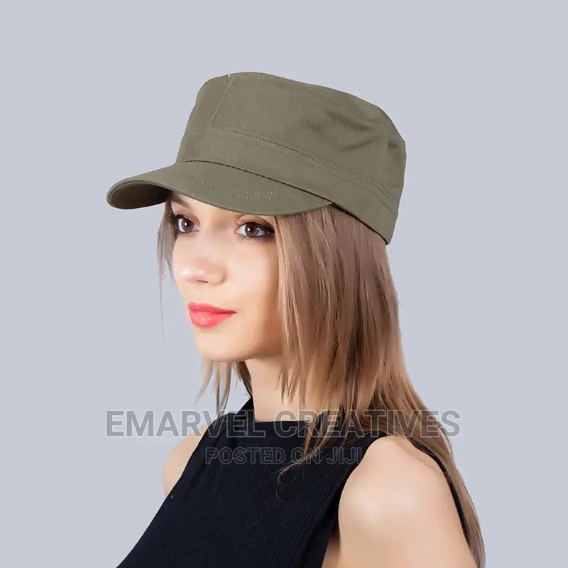 2024 New Spring Thin Womens Folds Section Military Hats