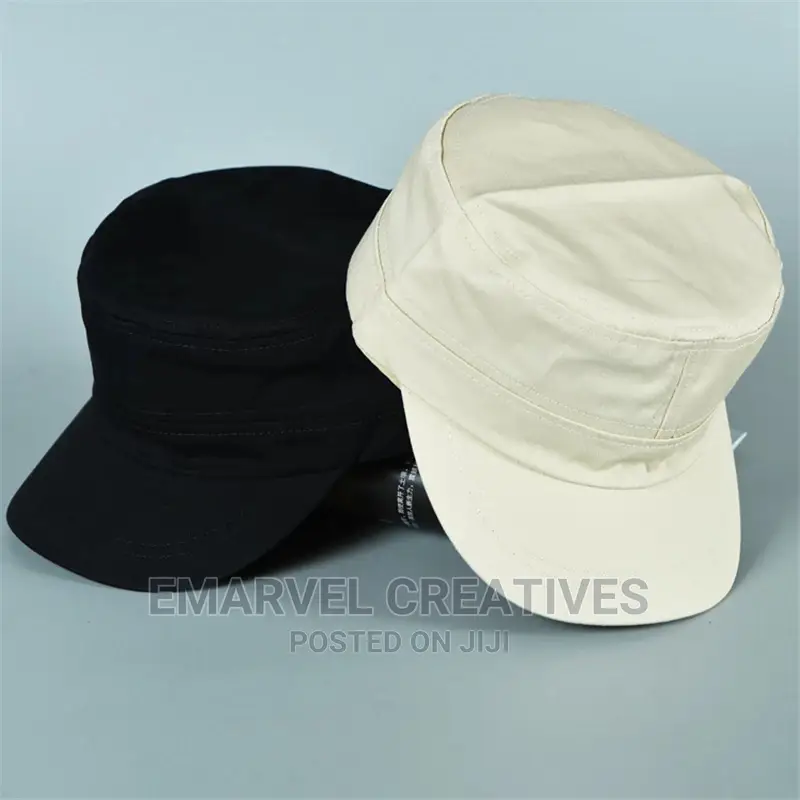 2024 New Spring Thin Womens Folds Section Military Hats