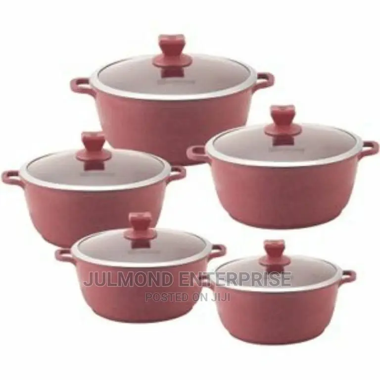 Sq Professional Nessa Granum Die-Cast Aluminium Stockpot Set