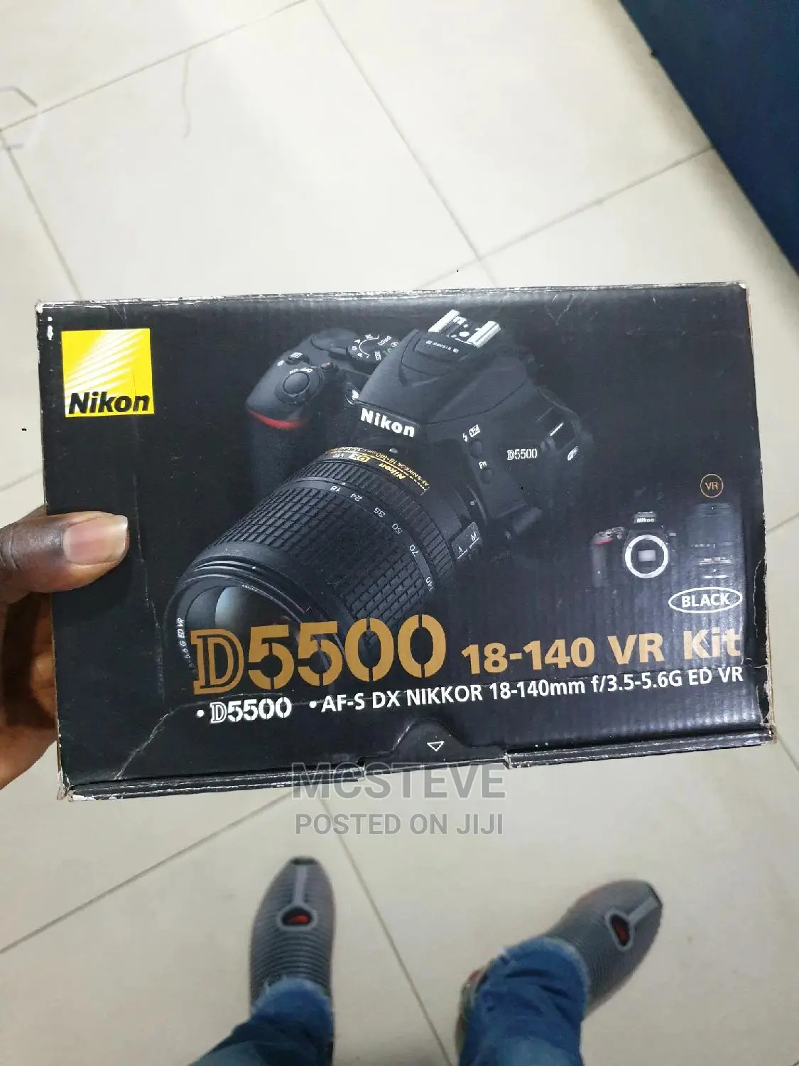 Nikon D5500 Dx-Format DSLR Camera With 18 - 140mm Lens
