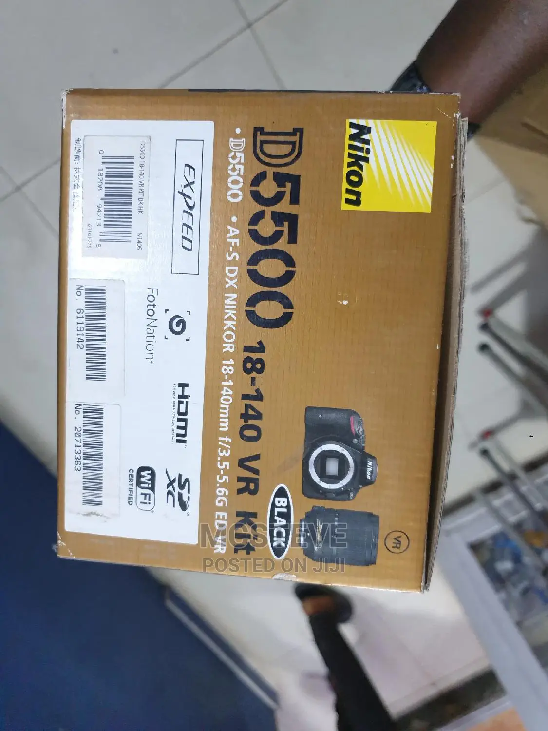 Nikon D5500 Dx-Format DSLR Camera With 18 - 140mm Lens