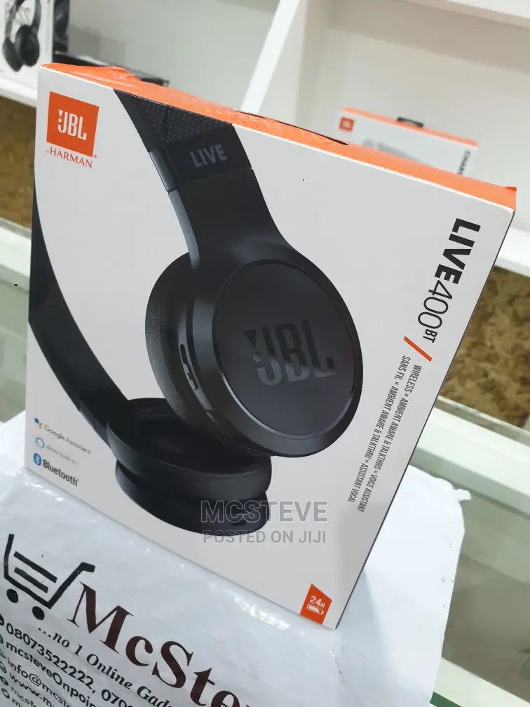 JBL Live 400BT Wireless Headphones 100% Original