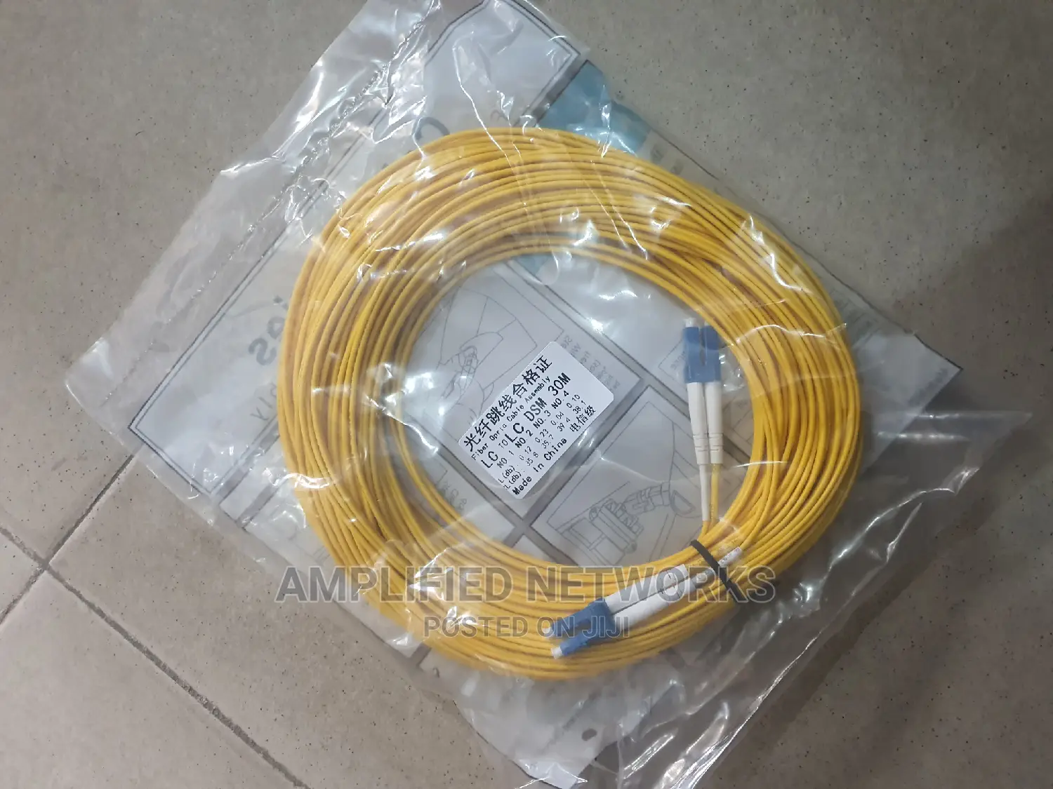 Lc-lc Single Mode 30 Meters
