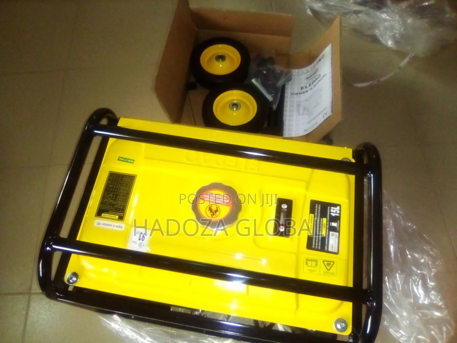 Elepaq 5KVA Key Start Generator - SV7800E2