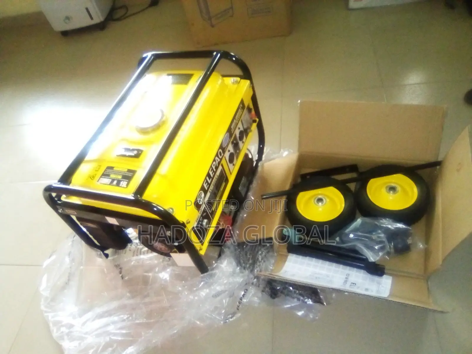 Elepaq 5kva Automatic Gen With Tyre and Key Starter
