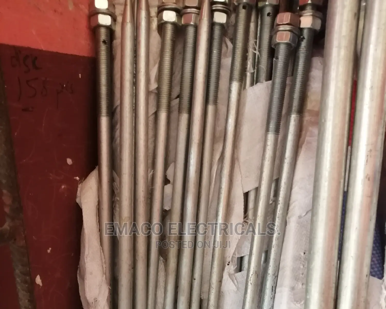 Galvanized Earth Rods 20mm By 6ft