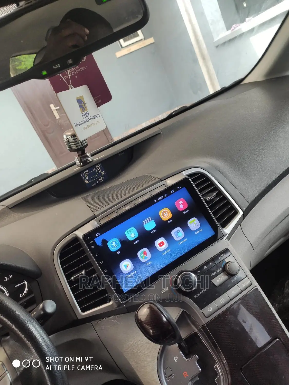 Toyota Venza Android Car Player With Reverse Camera