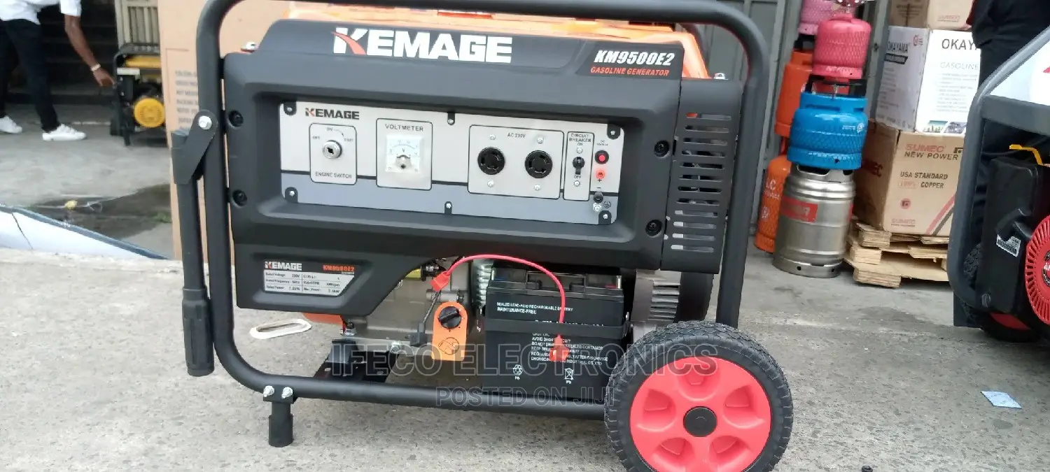 10KVA KAMAGE With Remote Generator 100% Copper