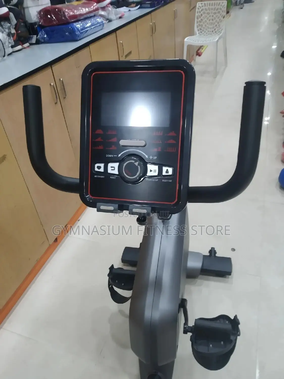 A Fitness Recumbent Bike
