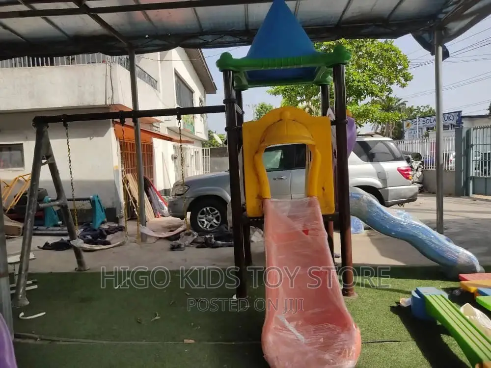 Big Play Castle With Swing And Slide