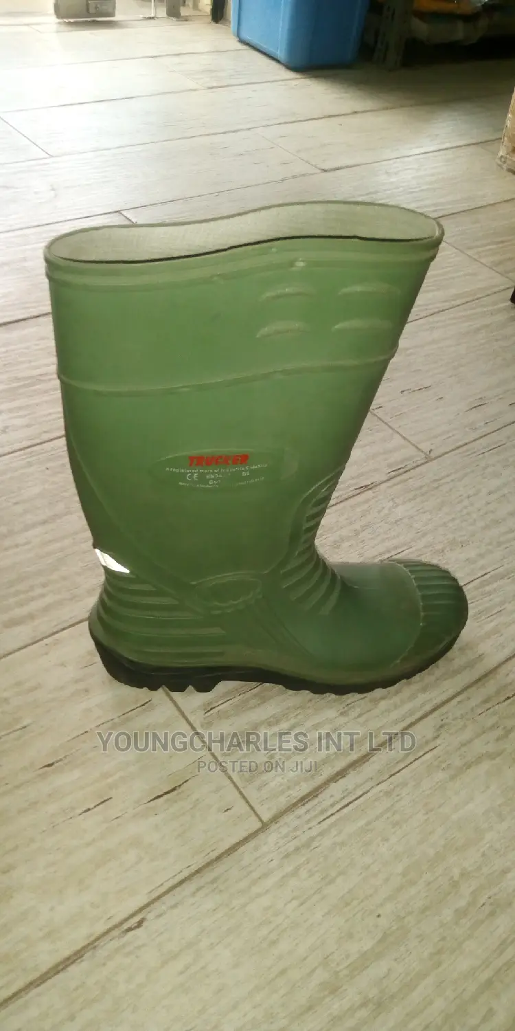 Trucker Safety Rain Boots