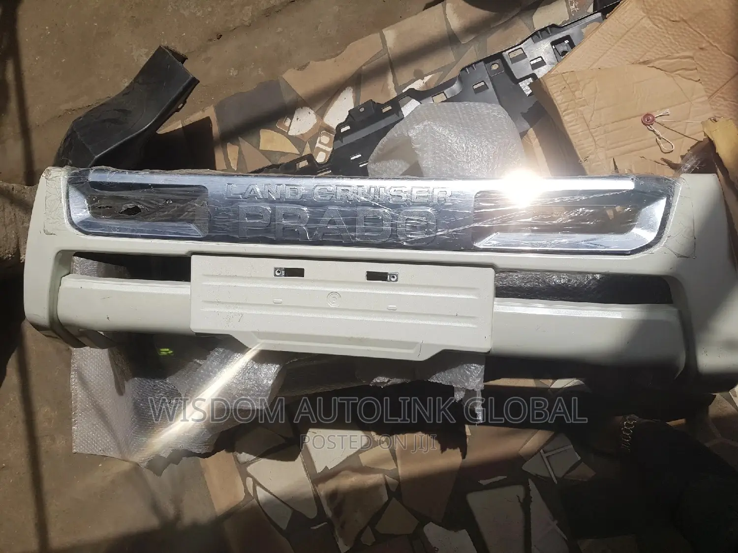 Front Bumper Centre Protector Land Cruiser Prado 2018-2022